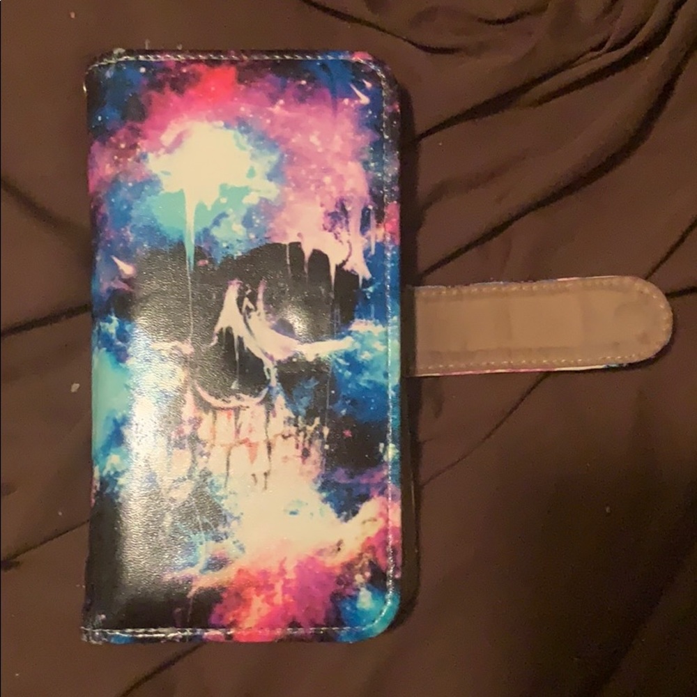 iPhone XR cell phone wallet case